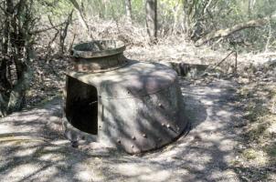 Ligne Maginot - NONNENWALD 1 - (Blockhaus pour arme infanterie) - Tourelle FT
