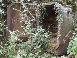 Ligne Maginot - BILLIG - A18 - (Ouvrage d'artillerie) - Bloc 1
Niche blindée du projecteur.