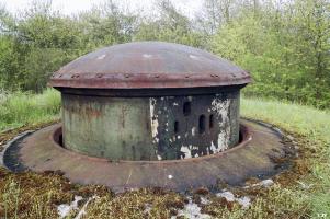 Ligne Maginot - BILLIG - A18 - (Ouvrage d'artillerie) - Bloc 2
La tourelle de mitrailleuses