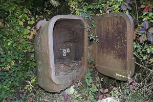 Ligne Maginot - BILLIG - A18 - (Ouvrage d'artillerie) - Bloc 3
Niche blindée de projecteur