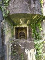 Ligne Maginot - BILLIG - A18 - (Ouvrage d'artillerie) - Bloc 4
Un des deux créneaux pour canon de 75 R 32.
