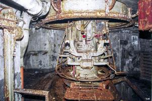 Ligne Maginot - BILLIG - A18 - (Ouvrage d'artillerie) - Bloc 6
Tourelle de mortiers de 81 mm