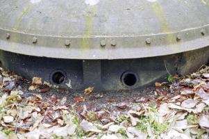 Ligne Maginot - BILLIG - A18 - (Ouvrage d'artillerie) - Bloc 6
Tourelle de mortiers de 81 mm