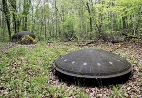 Ligne Maginot - BILLIG - A18 - (Ouvrage d'artillerie) - Bloc 6
Tourelle de mortiers de 81 mm