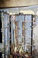 Ligne Maginot - BILLIG - A18 - (Ouvrage d'artillerie) - Entrée des cables