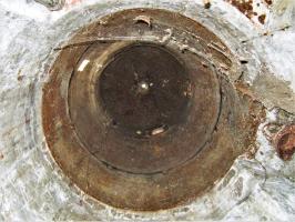 Ligne Maginot - 34/2 - CHALAMPE NORD OUEST - (Casemate d'infanterie - Double) - Cloche GFM sud