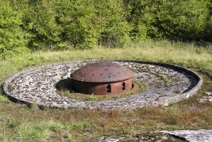 Ligne Maginot - METRICH - A17 - (Ouvrage d'artillerie) - Bloc 11
Tourelle de 135 en batterie