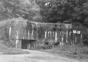 Ligne Maginot - KOBENBUSCH  - A13 - (Ouvrage d'artillerie) - Entrée des hommes
1962