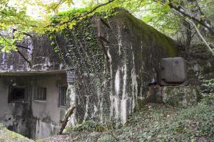 Ligne Maginot - KOBENBUSCH  - A13 - (Ouvrage d'artillerie) - Bloc 2
Façade du bloc