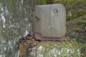 Ligne Maginot - KOBENBUSCH  - A13 - (Ouvrage d'artillerie) - Bloc 2
Projecteur blindé (détail)