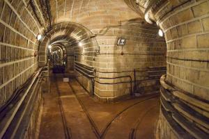 Ligne Maginot - GALGENBERG - A15 - (Ouvrage d'artillerie) - Les galeries vers les blocs 1,2,3 et 4
Bifurcation vers le bloc 3 (Tourelle de mitrailleuses)