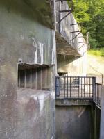 Ligne Maginot - GALGENBERG - A15 - (Ouvrage d'artillerie) - Entrée munitions
Créneaux et fossé diamant