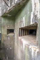Ligne Maginot - GALGENBERG - A15 - (Ouvrage d'artillerie) - Entrée munitions
le créneau JM / AC et sa forme particulière