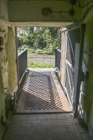 Ligne Maginot - GALGENBERG - A15 - (Ouvrage d'artillerie) - Entrée des hommes
Grille d'entrée et passerelle au-dessus du fossé diamant