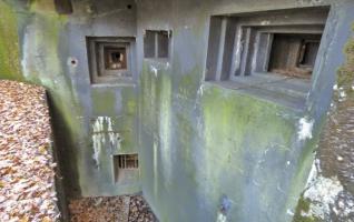 Ligne Maginot - GALGENBERG - A15 - (Ouvrage d'artillerie) - Bloc 1
Fossé diamant