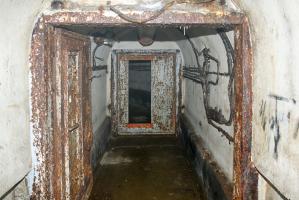 Ligne Maginot - GALGENBERG - A15 - (Ouvrage d'artillerie) - Bloc 1
Sas d'entrée dans le bloc