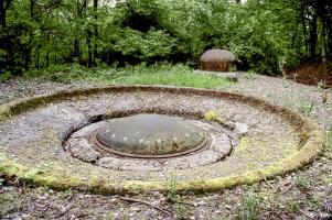 Ligne Maginot - GALGENBERG - A15 - (Ouvrage d'artillerie) - Bloc 4
Tourelle de mortiers de 81 mm