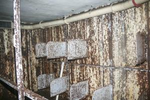 Ligne Maginot - GALGENBERG - A15 - (Ouvrage d'artillerie) - Bloc 6
Etage inférieur
Local 79 : chambre de troupe