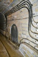 Ligne Maginot - GALGENBERG - A15 - (Ouvrage d'artillerie) - Croisement de la galerie principale et de la galerie menant aux blocs 1 à 4
Bac à sable pour l'incendie ou le locotracteur