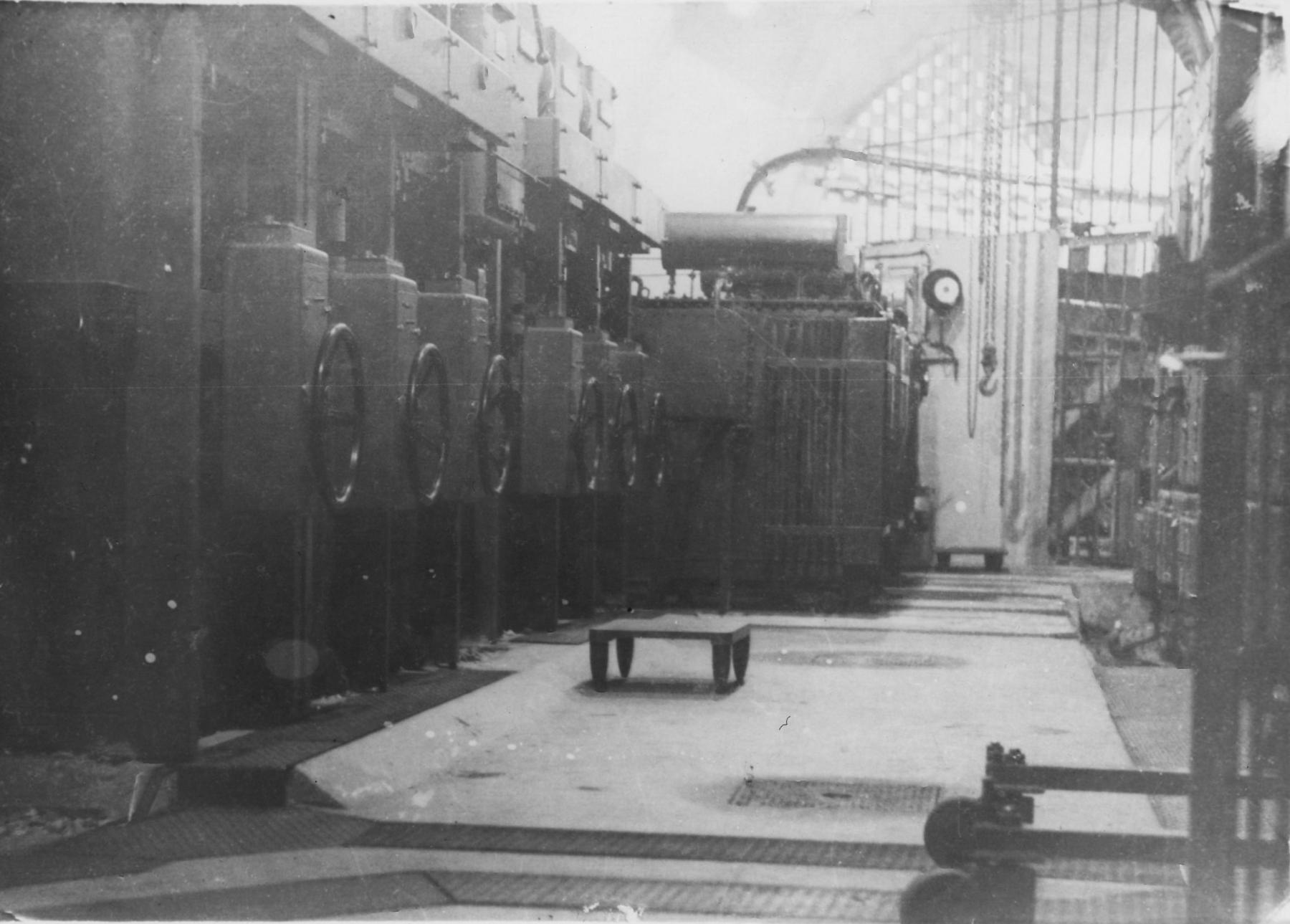 Ligne Maginot - BILLIG - A18 - (Ouvrage d'artillerie) - Les cellules moyenne tension - Berthomier