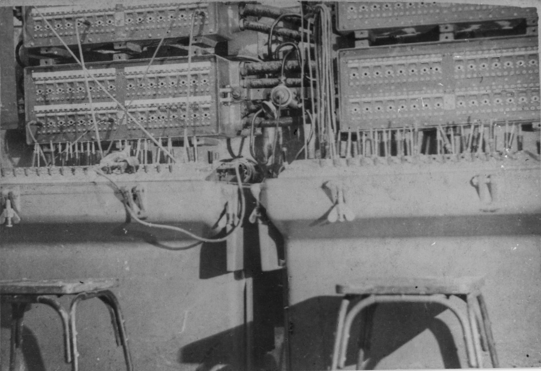 Ligne Maginot - BILLIG - A18 - (Ouvrage d'artillerie) - Le central téléphonique - Berthomier
