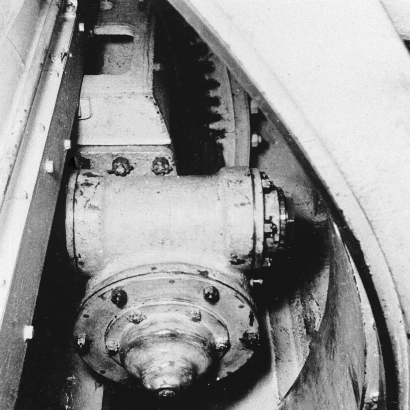 Ligne Maginot - HACKENBERG - A19 - (Ouvrage d'artillerie) - Le réducteur pour la rotation de la tourelle - Inconnu