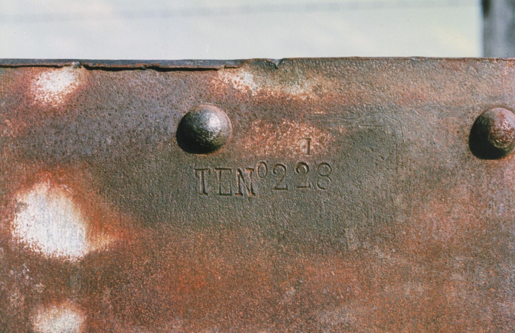 Ligne Maginot - SECHHECKEN 2 (TD N°  228 ?) - (Cuve pour arme d'infanterie) -  - MANSUY Michel