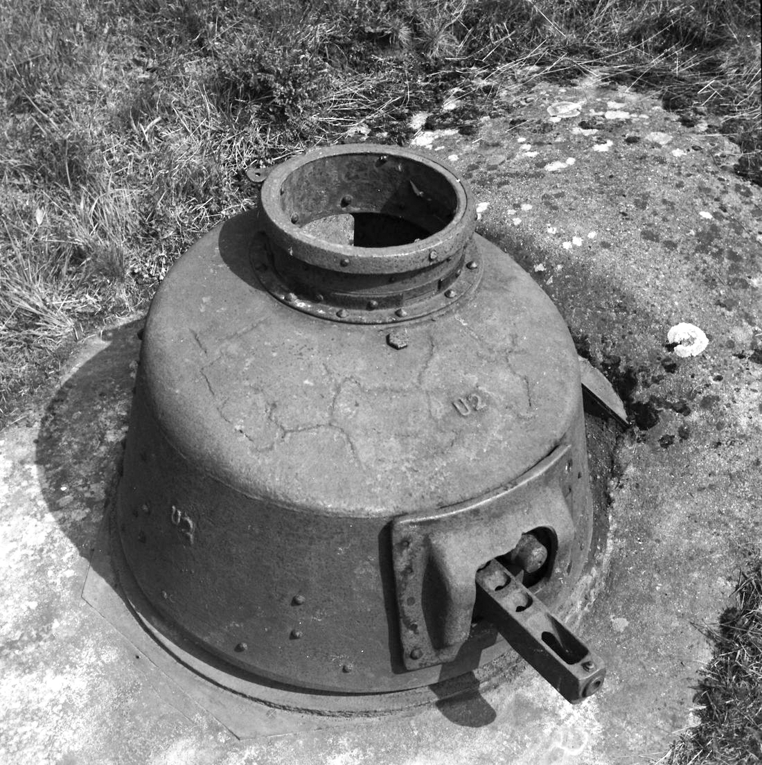 Ligne Maginot - NONNENWALD 4 - (Blockhaus pour arme infanterie) - Tourelle FT - ammagsdr