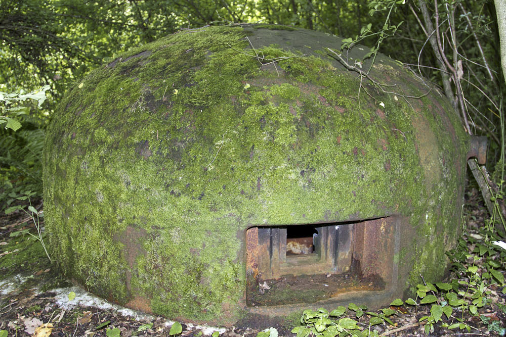 Ligne Maginot - BILLIG - A18 - (Ouvrage d'artillerie) - Entrée mixte 
Vue rapprochée de la deuxième cloche GFM - Michel Teiten