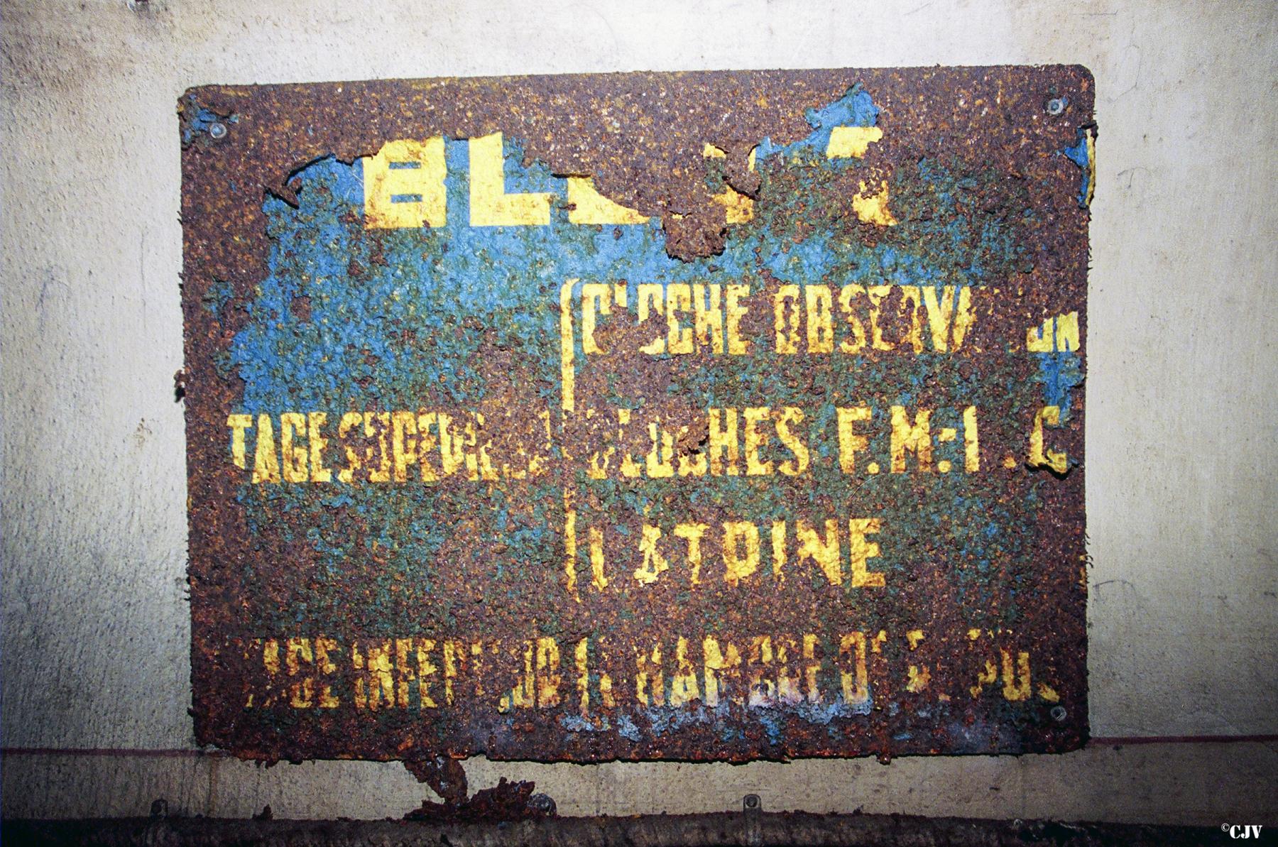 Ligne Maginot - BILLIG - A18 - (Ouvrage d'artillerie) - Bloc 7 - Lia VERMEULEN