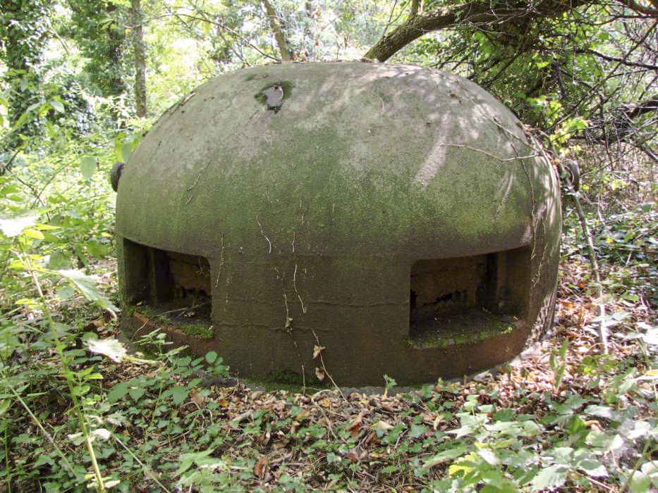 Ligne Maginot - BILLIG - A18 - (Ouvrage d'artillerie) - Bloc 7
La cloche GFM. - Schnoupf