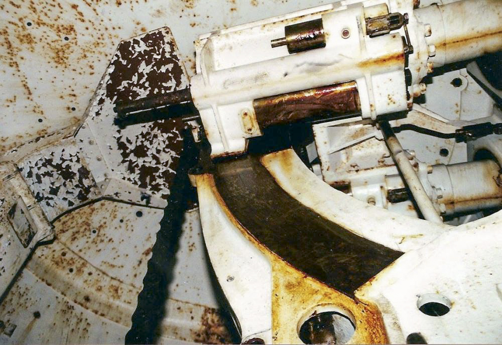 Ligne Maginot - Ouvrage d'artillerie du BILLIG - Bloc 4
Tourelle de  75 R 32