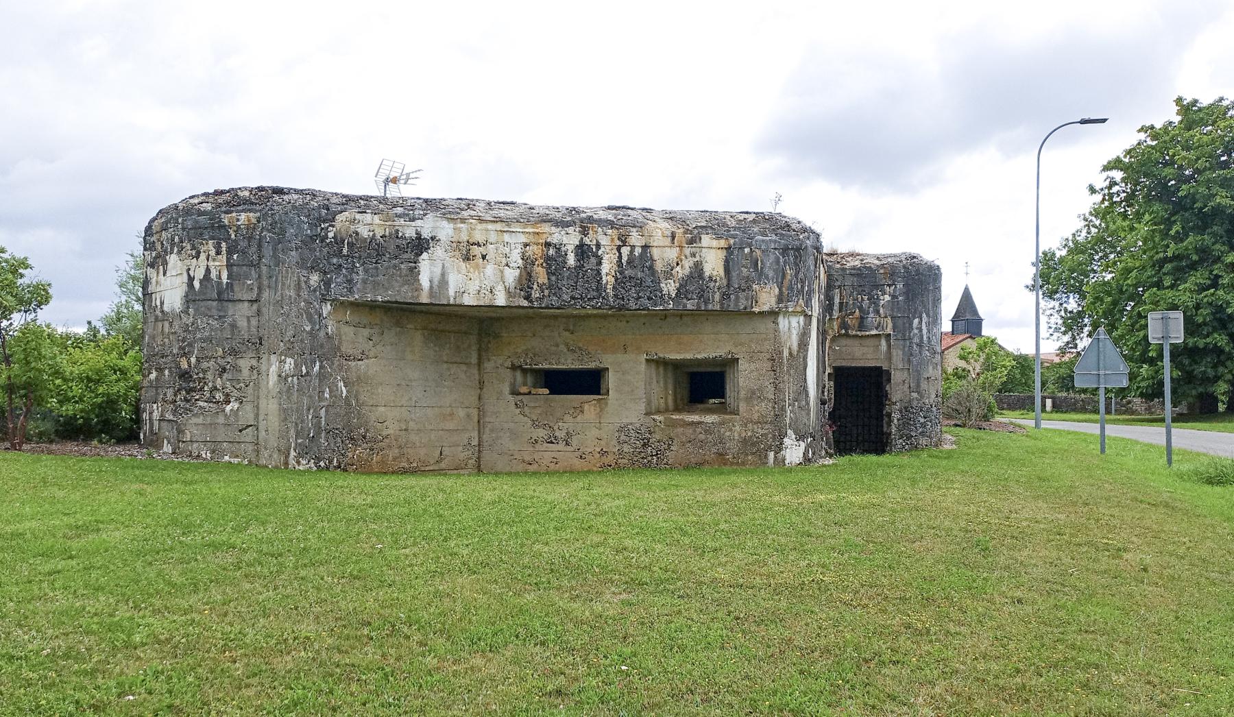 Ligne Maginot - G27 - (Blockhaus lourd type STG / STG-FCR - Simple) - Le blockhaus - Marc Fossoul