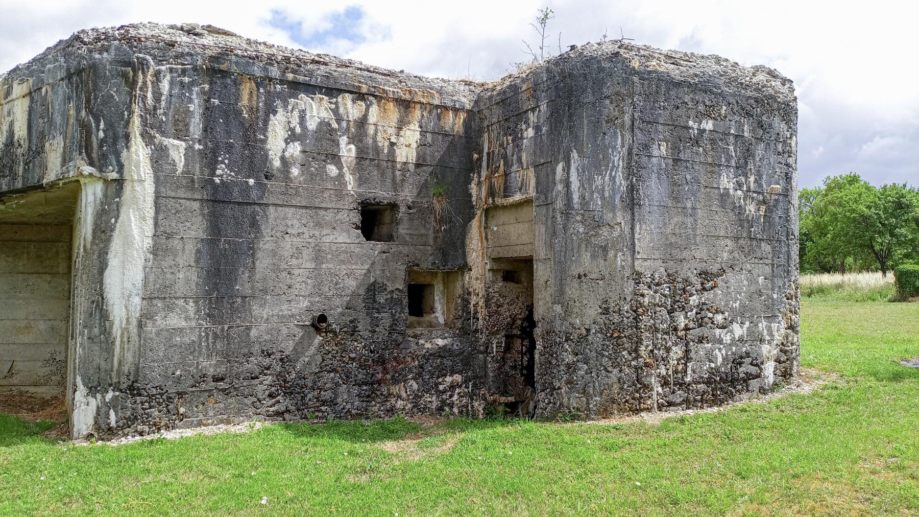 Ligne Maginot - G27 - (Blockhaus lourd type STG / STG-FCR - Simple) - L'entrée - Marc Fossoul