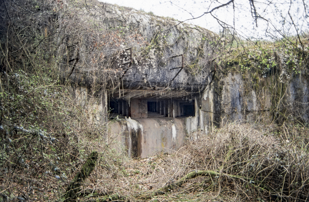 Ligne Maginot - MONT DES WELCHES - A21 - (Ouvrage d'artillerie) - Bloc 2
Casemate pour un JM et un JM/AC47 - Michel Teiten