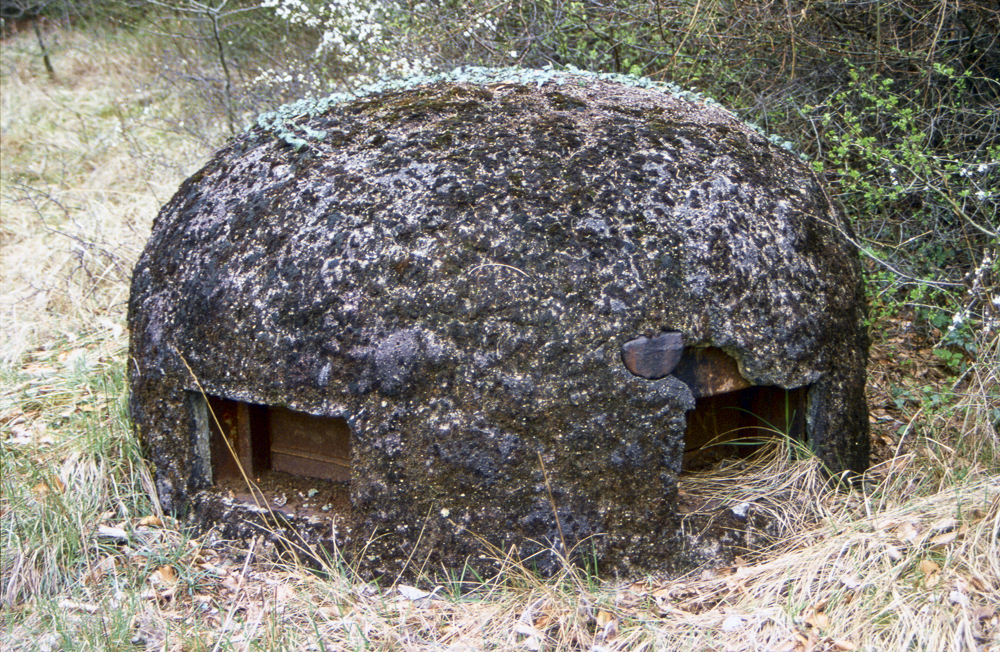 Ligne Maginot - MONT DES WELCHES - A21 - (Ouvrage d'artillerie) - Bloc 4
Cloche GFM avec son camouflage en béton - Michel Teiten