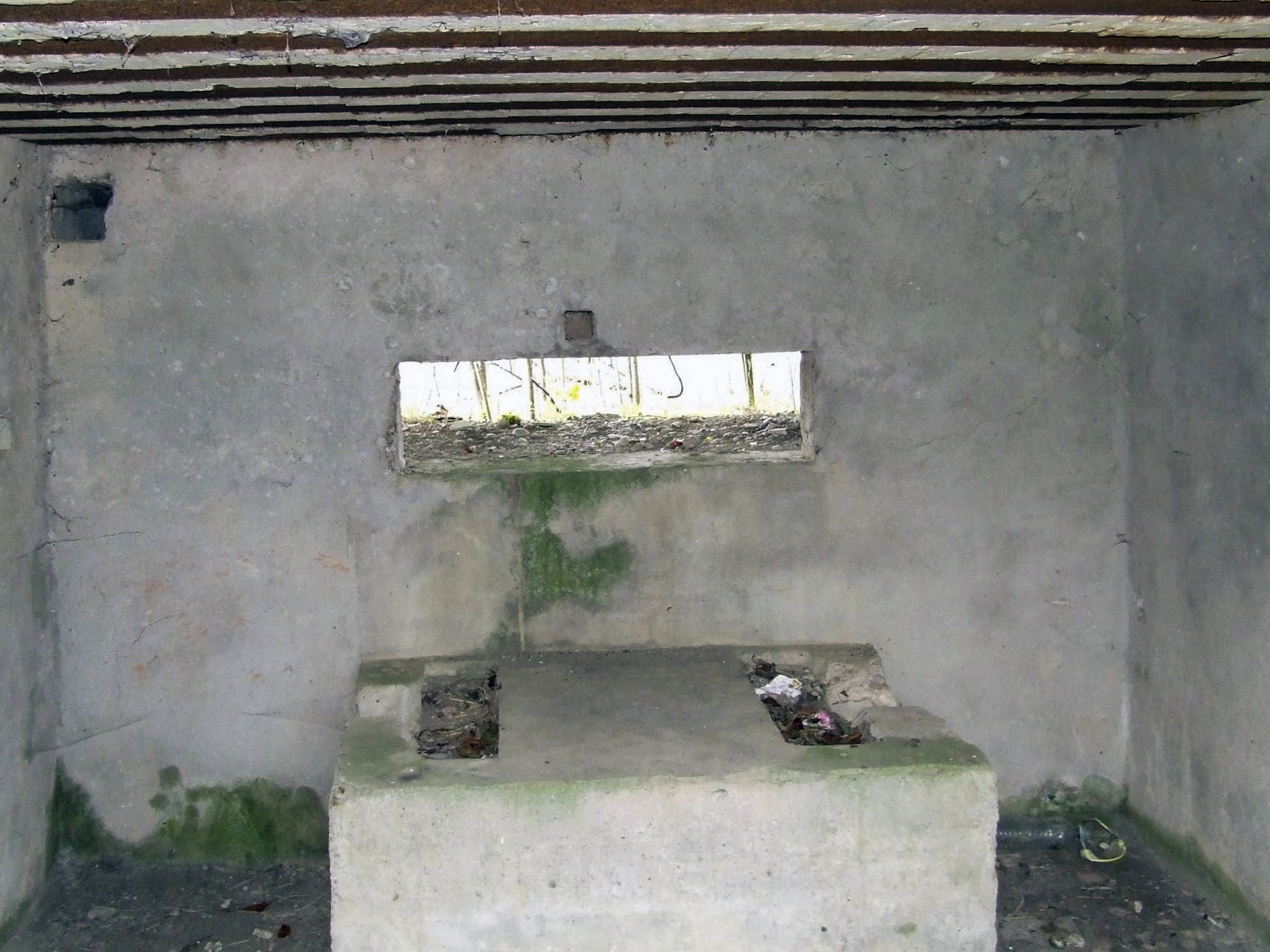 Ligne Maginot - CALVAIRE 7 - (Blockhaus pour canon) - La chambre de tir. - STENGER Mathieu