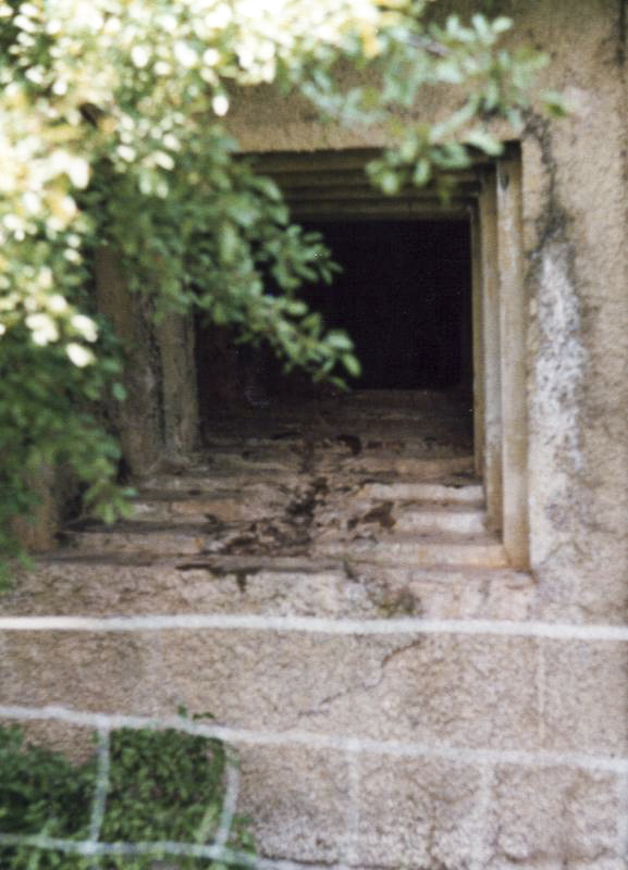 Ligne Maginot - FERME CHAPPY - A1 - (Ouvrage d'infanterie) - Bloc 1
Trace de l'impact de l'obus de PAK 36/37 - Sebach