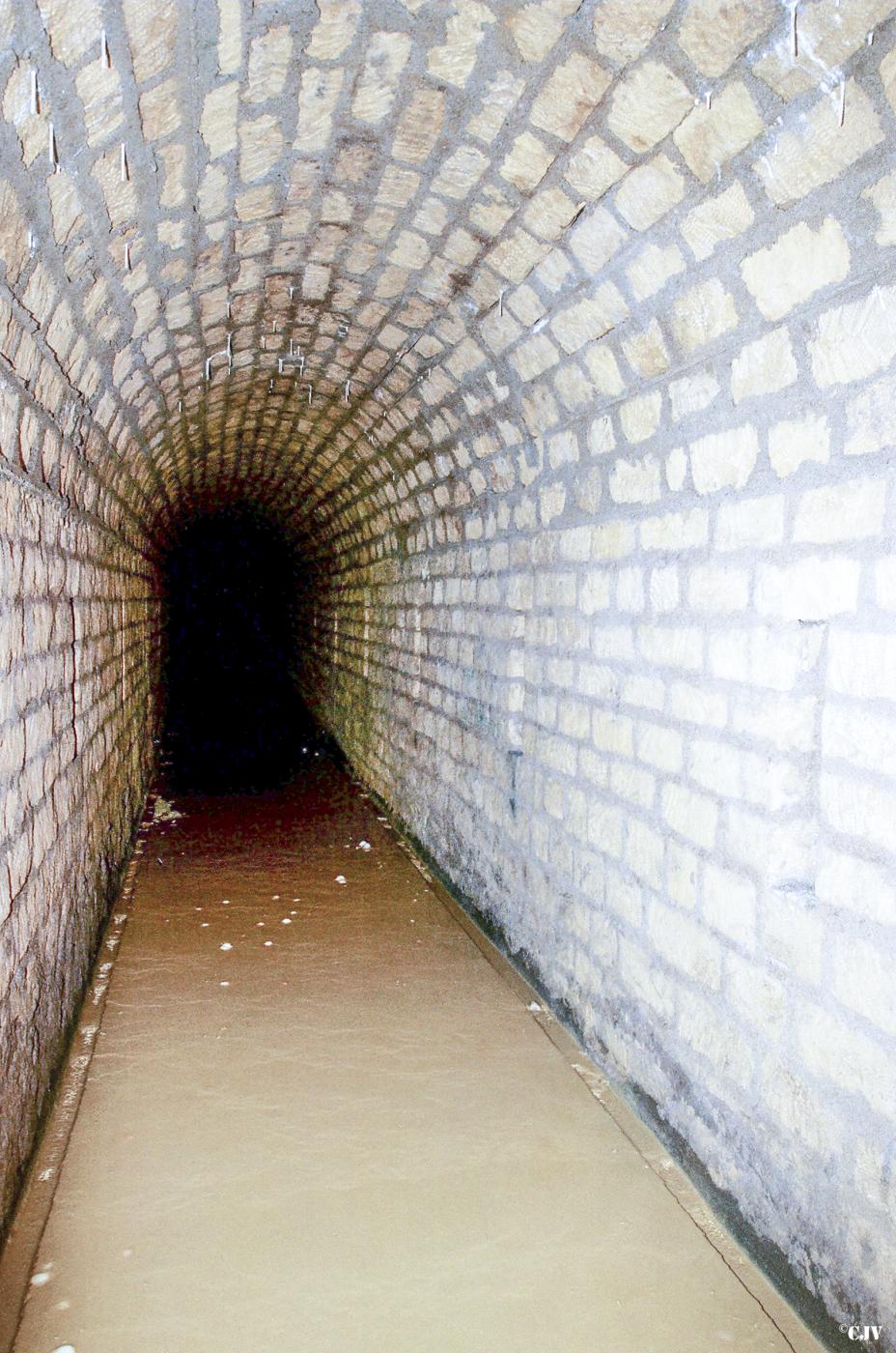Ligne Maginot - FERME CHAPPY - A1 - (Ouvrage d'infanterie) - La galerie vers le bloc entrée (pas construit) - Lia VERMEULEN