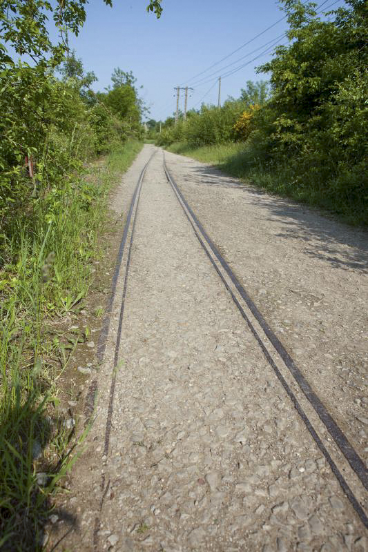 Ligne Maginot - VF60 - ANTENNE DE L'OUVRAGE DU KOBENBUSCH - (RESEAU - Voie 60 - Antenne ou rocade ferroviaire) - GARE DE TRANSBORDEMENT DE HETTANGE-GRANDE 
Vestiges encore visibles - Arnault JL Photo