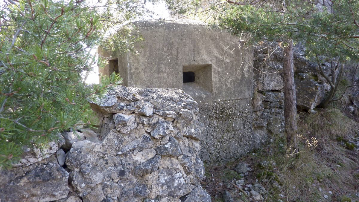 Ligne Maginot - PIERRE POINTUE 2 - (Blockhaus pour arme infanterie) - La Conciergerie - ELLENA-CUNY