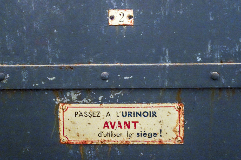 Ligne Maginot - SAINT ROCH (SHR) - (Ouvrage d'artillerie) - Latrines pour la troupe - Michel Teiten