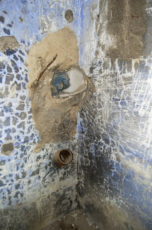 Ligne Maginot - RIEUX ROUX 2 - TUNNEL FERROVIAIRE - (Blockhaus pour arme infanterie) - Goulotte lance-grenade dans la chambre de tir - Michal Prasil
