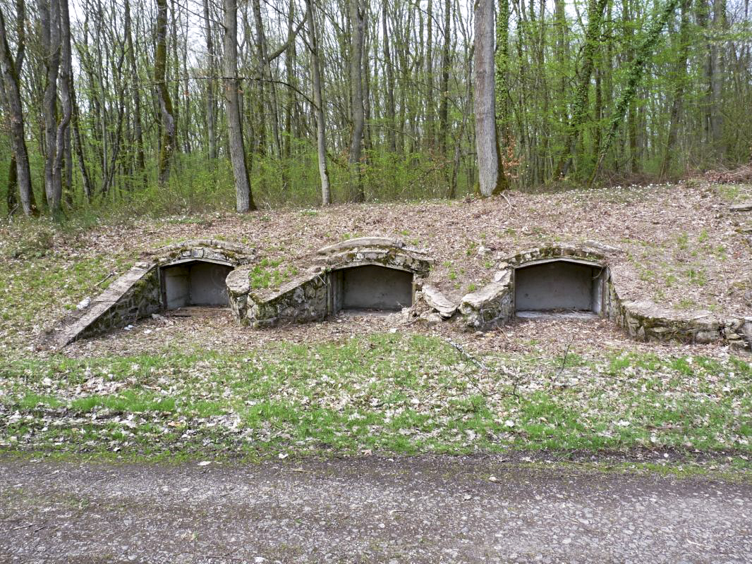 Ligne Maginot - KOBENBUSCH  - A13 - (Ouvrage d'artillerie) - Niches à mines. - Sylvie Laure LAMBERT