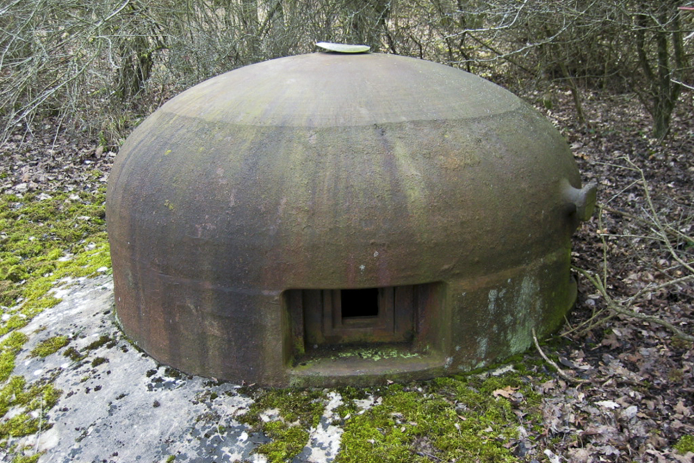 Ligne Maginot - KOBENBUSCH  - A13 - (Ouvrage d'artillerie) - Bloc 4
Cloche GFM - Michel Teiten
