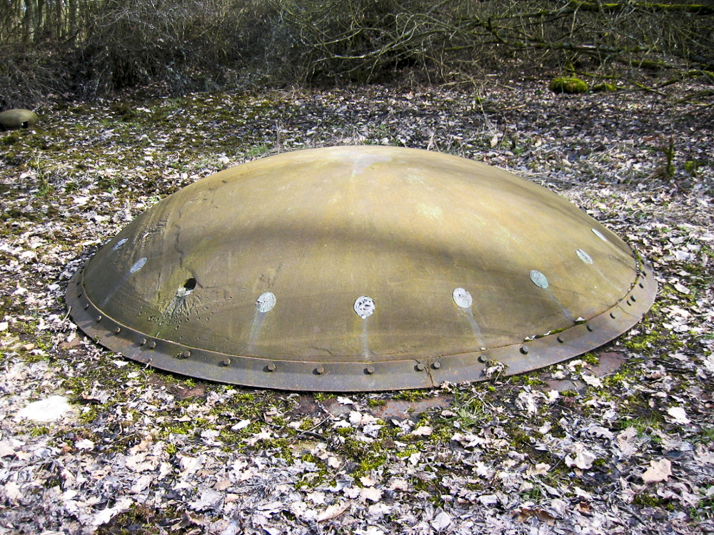 Ligne Maginot - KOBENBUSCH  - A13 - (Ouvrage d'artillerie) - Bloc 5
Tourelle de 75R32 - Michel Teiten