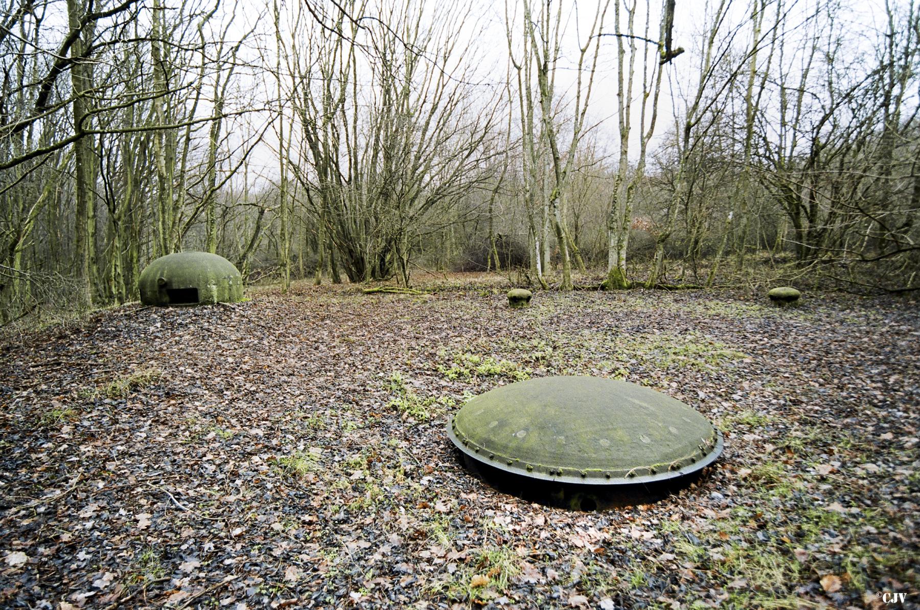 Ligne Maginot - KOBENBUSCH  - A13 - (Ouvrage d'artillerie) - Bloc 6
Tourelle de 81 mm - Lia VERMEULEN