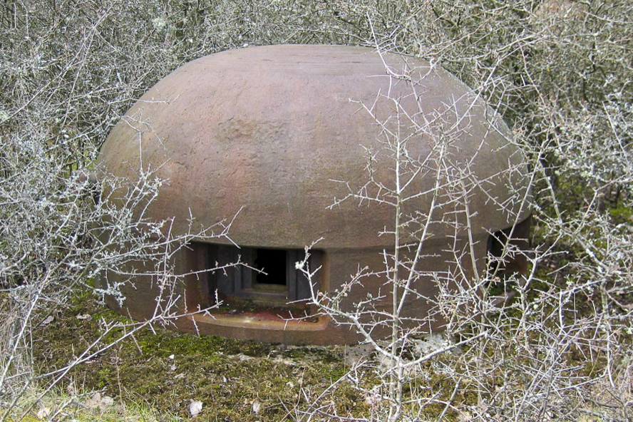 Ligne Maginot - KOBENBUSCH  - A13 - (Ouvrage d'artillerie) - Bloc 7
Cloche GFM - Michel Teiten
