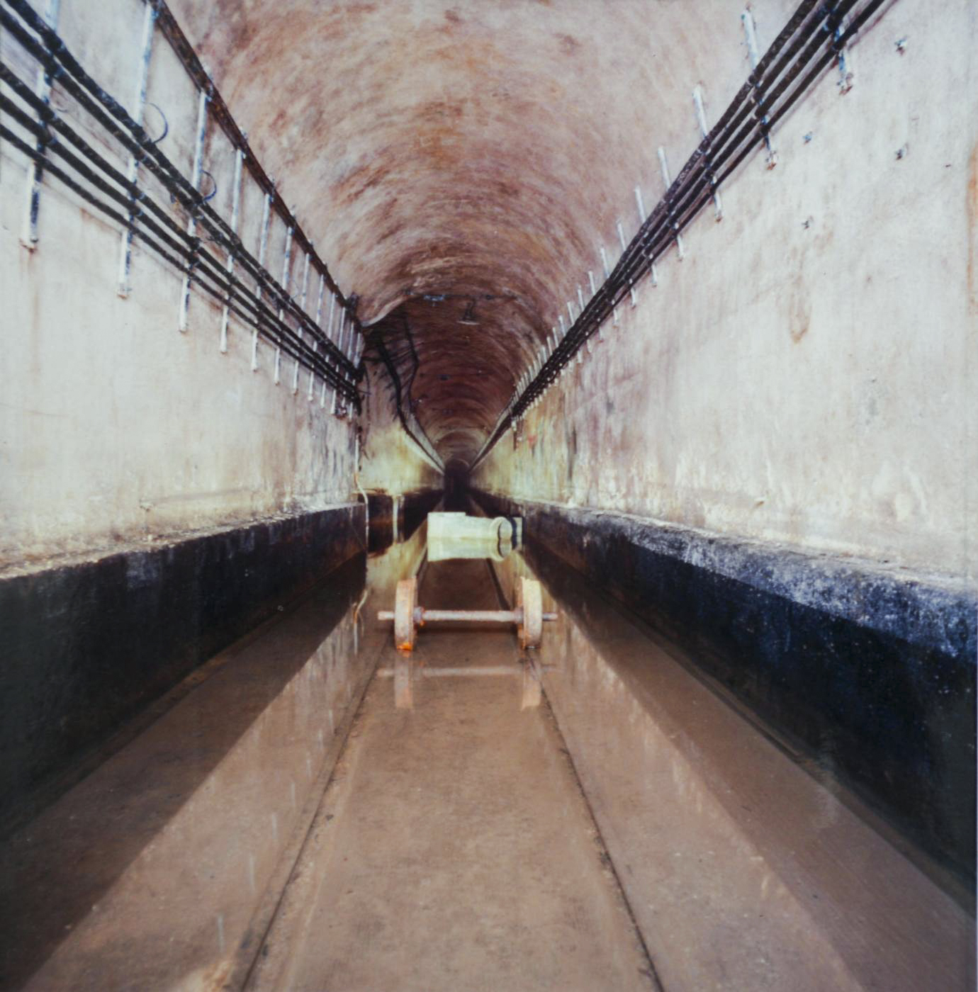 Ligne Maginot - KOBENBUSCH  - A13 - (Ouvrage d'artillerie) - Montée en eau dans les galeries de l'ouvrage - Inconnu