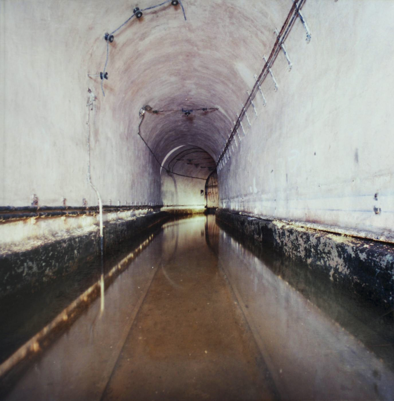 Ligne Maginot - KOBENBUSCH  - A13 - (Ouvrage d'artillerie) - Montée en eau dans les galeries de l'ouvrage - Inconnu